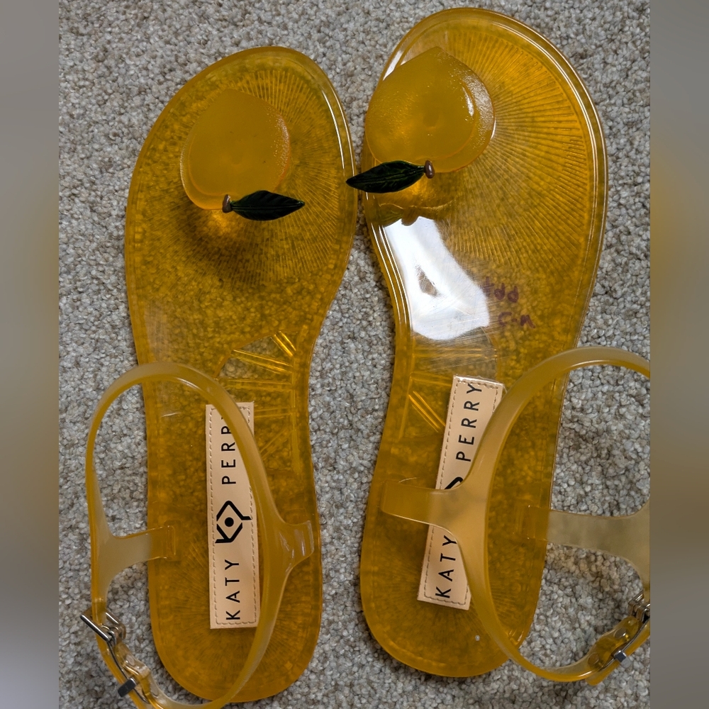 Katy Perry Collections Citrus Yellow Sandals